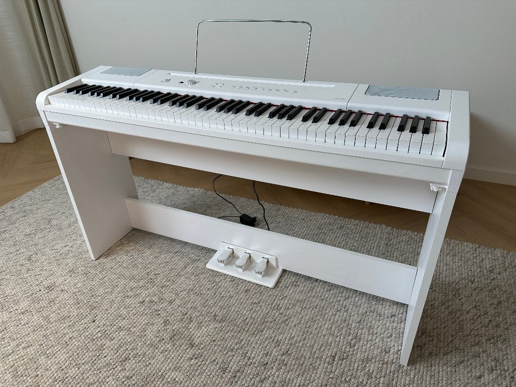 Fazley FSP-500-W Set digitale piano wit met onderstel, Muziek en Instrumenten, Piano's, Ophalen, Wit, Zo goed als nieuw, Piano