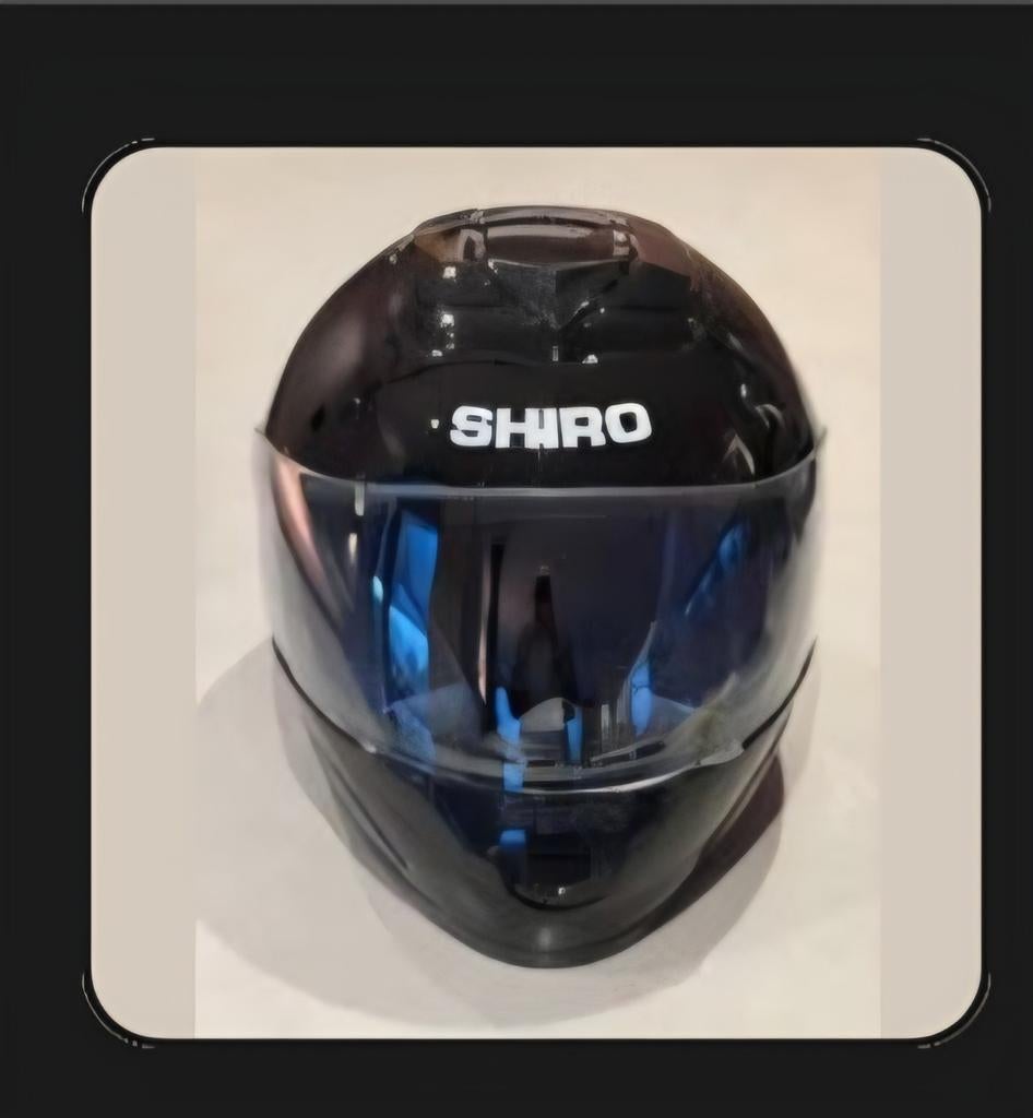 SHIRO Motor/Scooter HELM, Ophalen, Tweedehands, XS, Overige merken