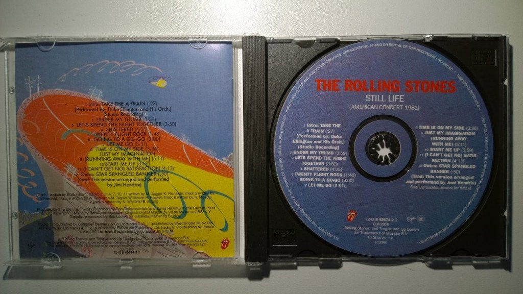 Rolling Stones - Still Life (American Concert 1981), Ophalen of Verzenden, Zo goed als nieuw, Poprock, Album