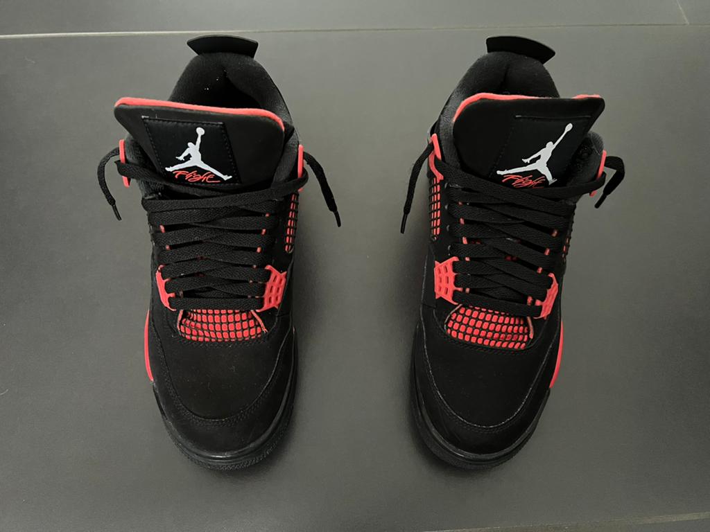 Nike Air Jordan Retro Red Thunder maat 40, Zwart, Ophalen of Verzenden, Sneakers of Gympen, Zo goed als nieuw