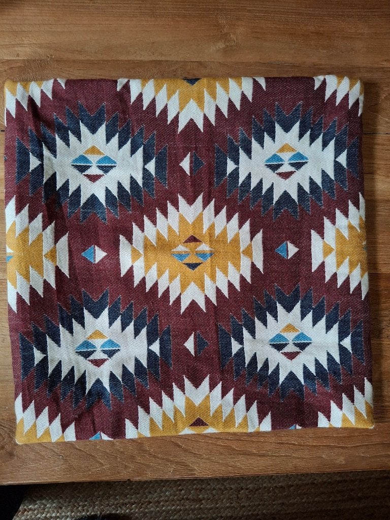 Kussenhoes Francine 50x50, Huis en Inrichting, Meerkleurig, IKEA, Vierkant, Zo goed als nieuw