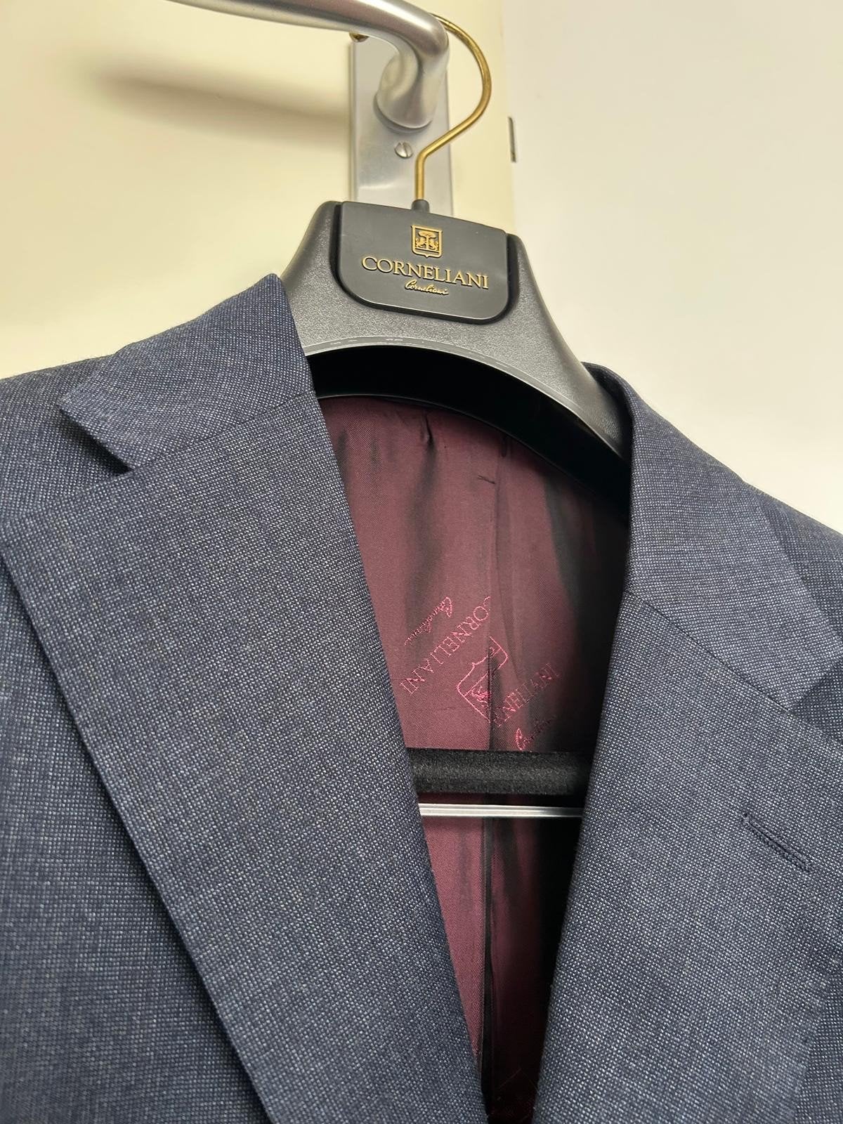 Corneliani kostuum - maat 52, Kleding | Heren, Maat 52/54 (L), Corneliani, Blauw, Ophalen of Verzenden