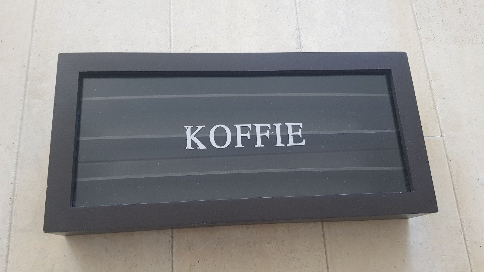 koffie box Nespresso, Ophalen of Verzenden, Zo goed als nieuw, Capsulehouder