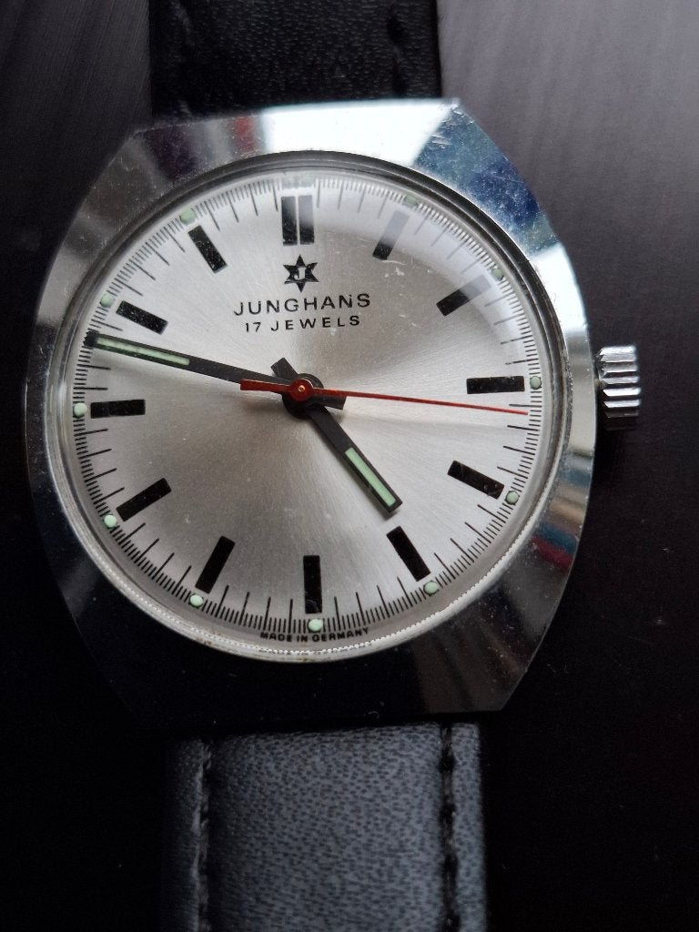 vintage heren horloge, Overige merken, Staal, Polshorloge, Ophalen of Verzenden