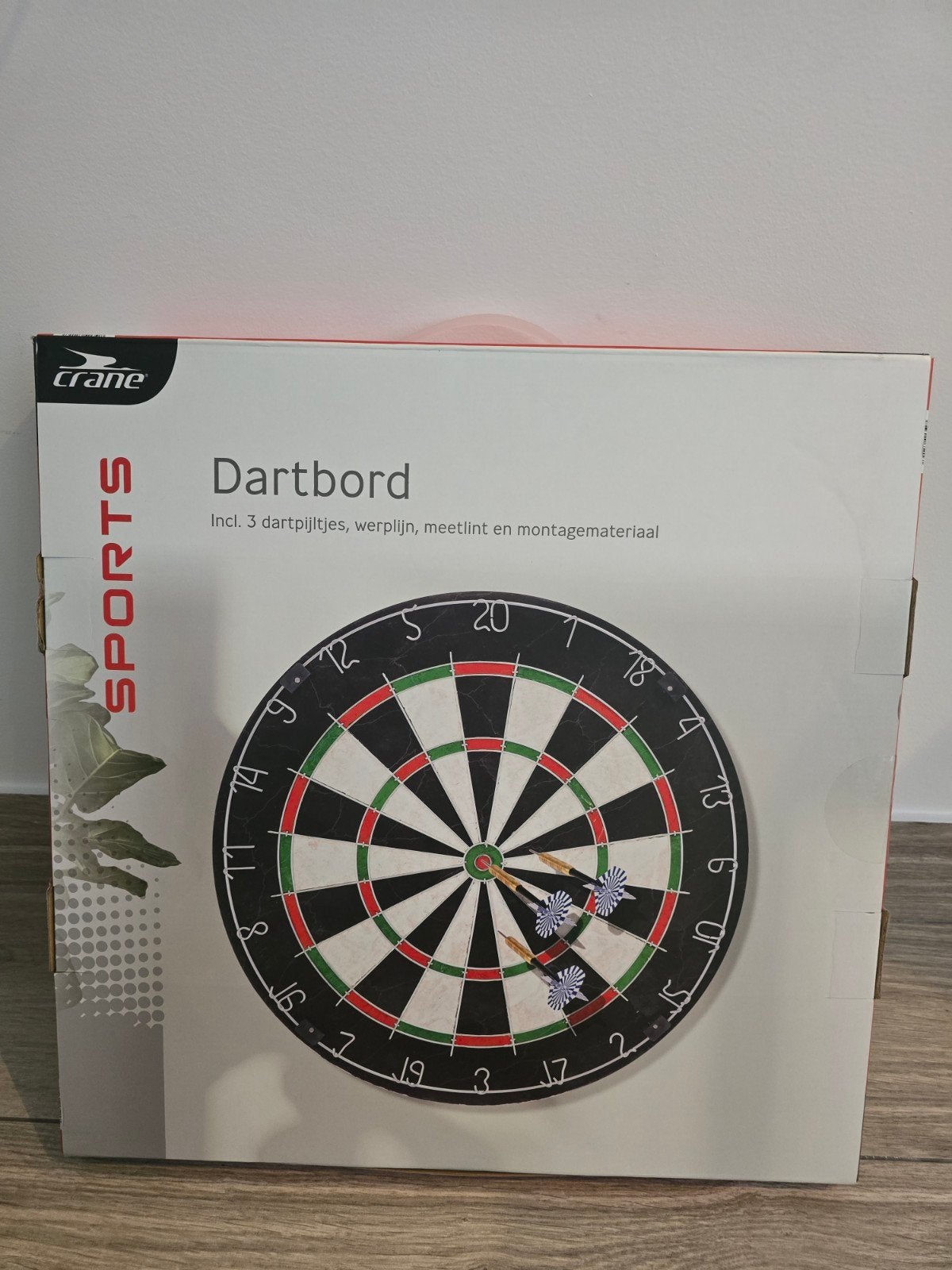 Crane Sports Dartbord - Nieuw in doos, Ophalen, Nieuw, Dartbord