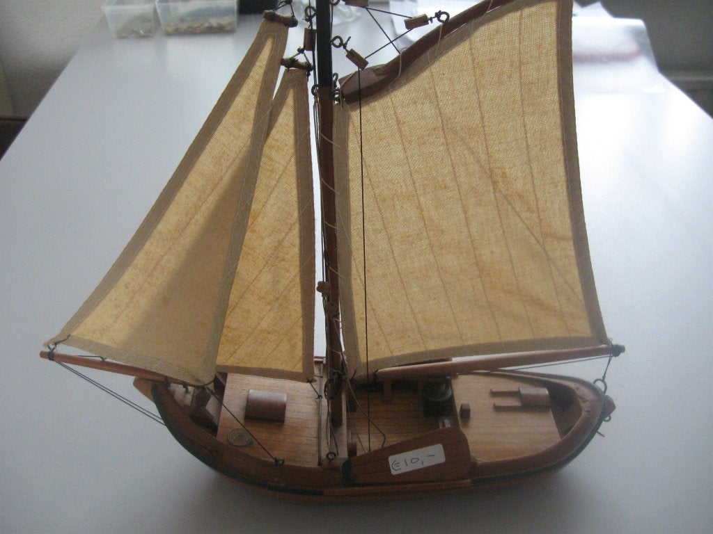 Houten bootje, Ophalen of Verzenden