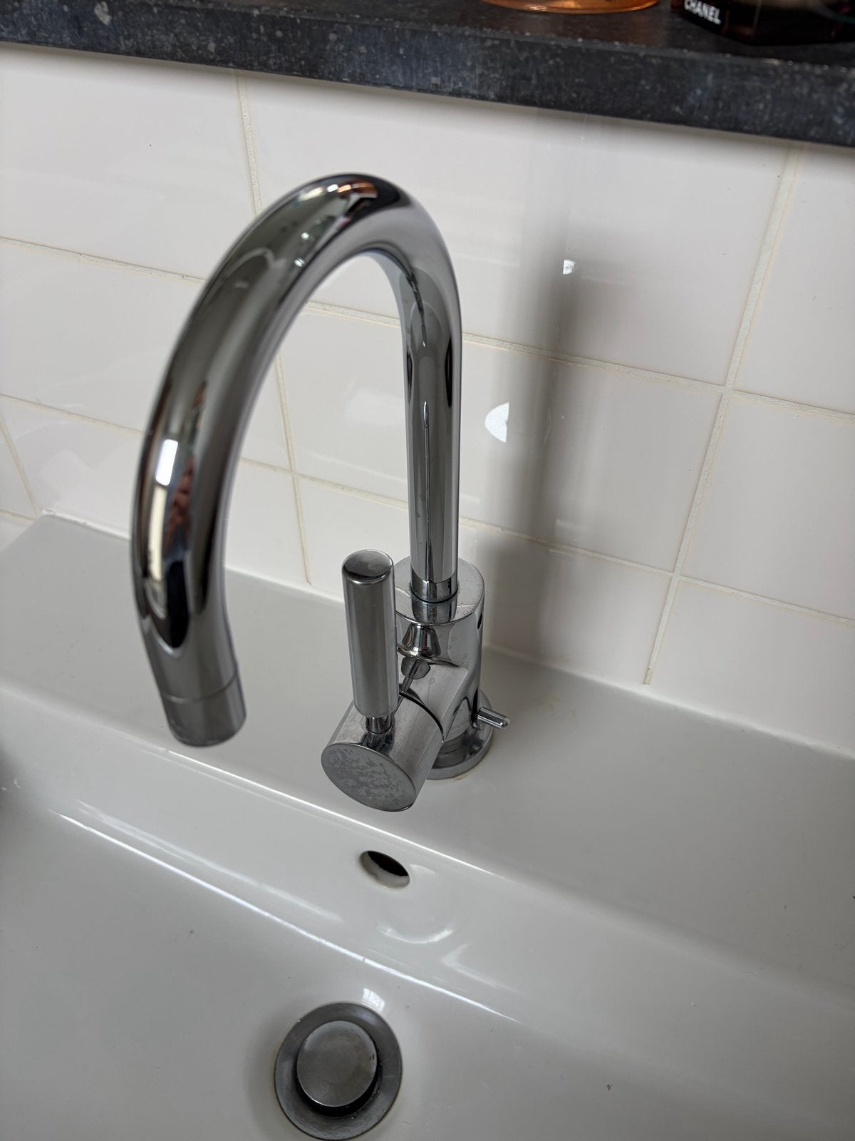 Dornbracht Tara kranen - Chroom, Doe-het-zelf en Verbouw, Sanitair, Ophalen, Gebruikt, Chroom, Kraan