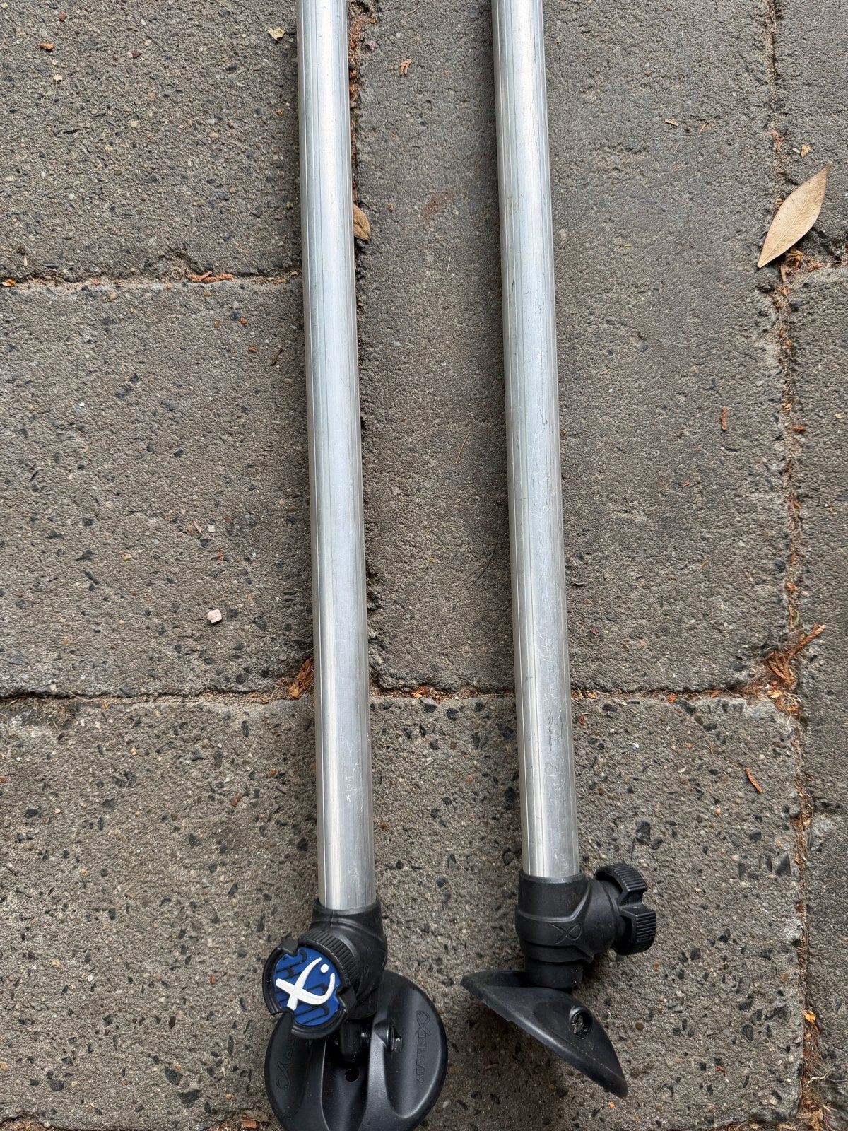 2 Matrix d25 poten van 50 cm uitschuifbaar, Watersport en Boten, Ophalen, Gebruikt, Overige typen
