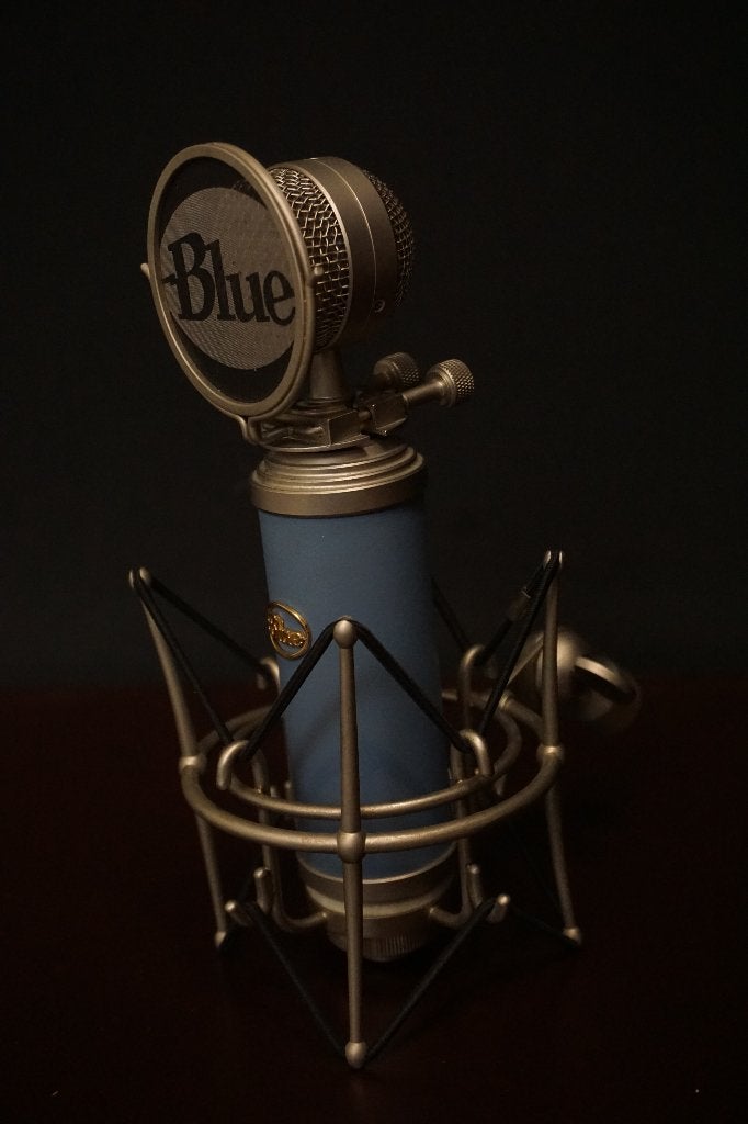 Blue Bluebird Condensator studio microfoon, Muziek en Instrumenten, Microfoons, Zo goed als nieuw, Studiomicrofoon, Ophalen of Verzenden