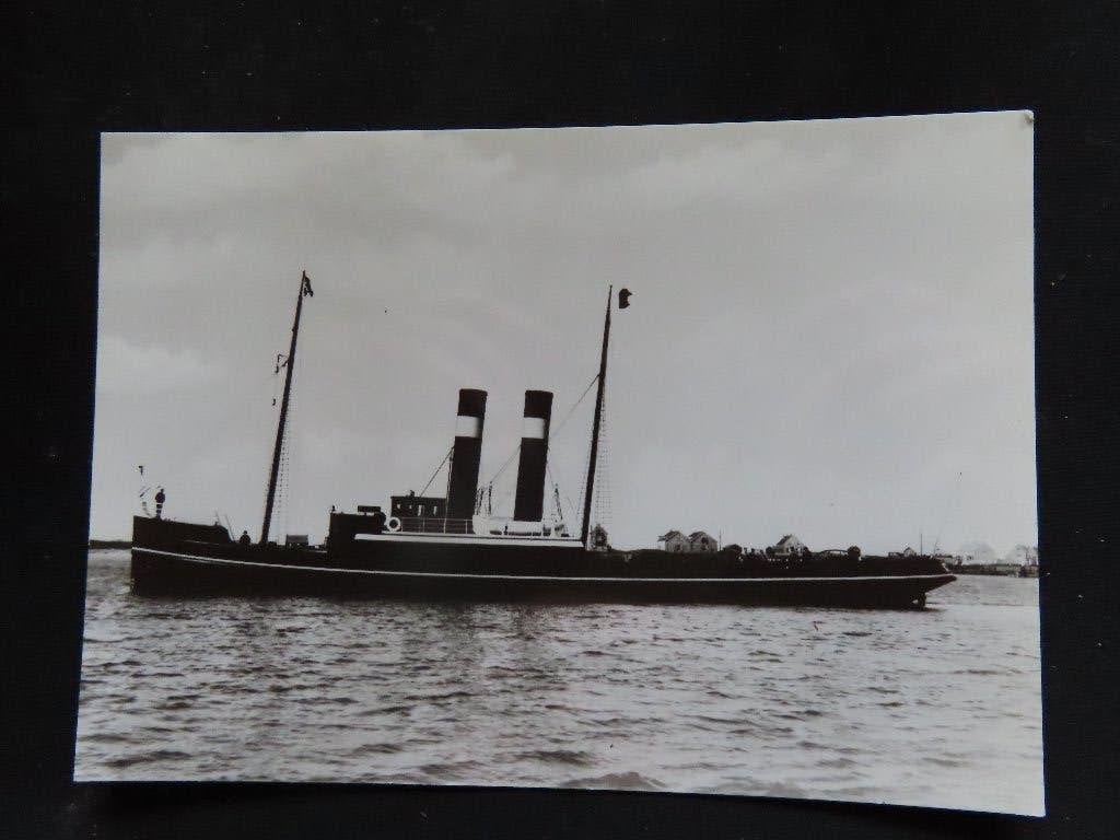 ansichtkaart sleepboot " Oceaan " Smit & co, Verzamelen, Scheepvaart, Ophalen of Verzenden, Gebruikt, Motorboot, Kaart, Foto of Prent