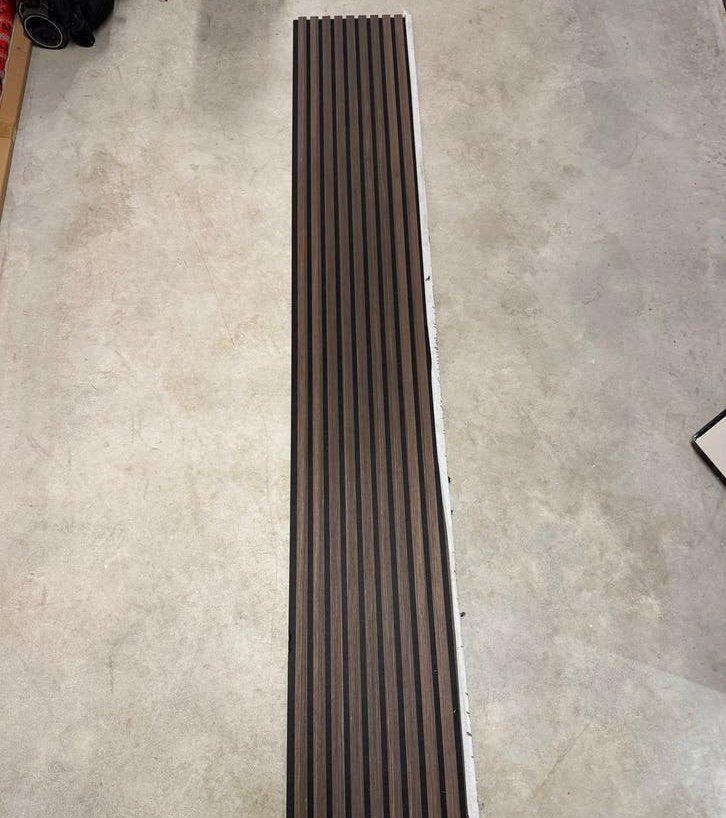 Wandpaneel gerookt eiken - Nieuw en op maat, Huis en Inrichting, Ophalen, Hout, Nieuw, Bruin