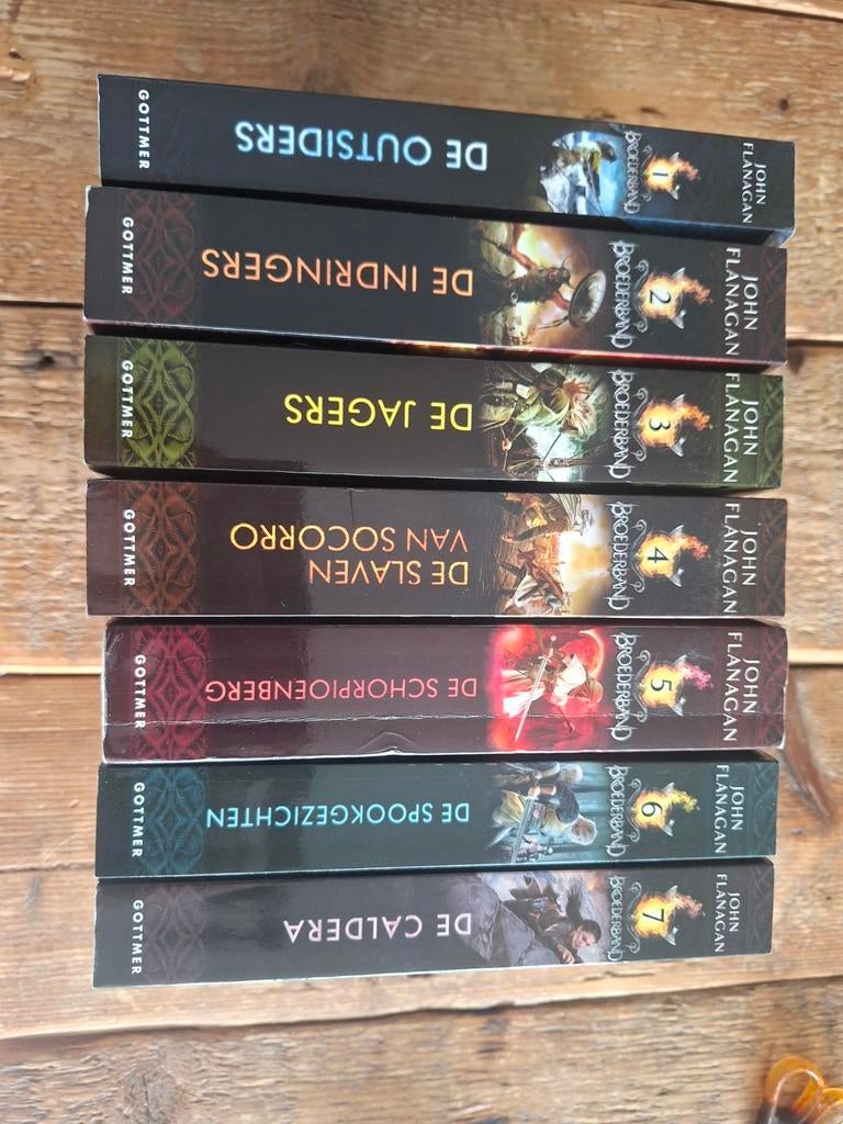 7 boeken van broederband, Ophalen of Verzenden, Zo goed als nieuw