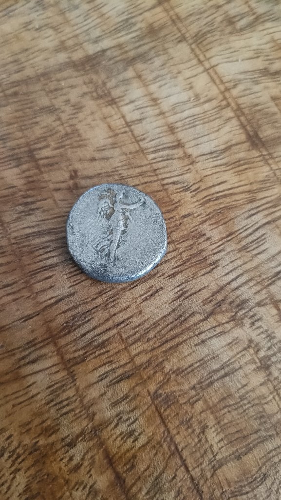 Romeinse zilveren munt Didrachme Vespasian, Ophalen of Verzenden, Italië, Losse munt, Zilver