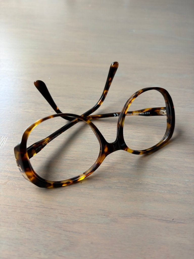 brilmontuur Tom Ford dames, Bruin, Zo goed als nieuw, Bril, Ophalen