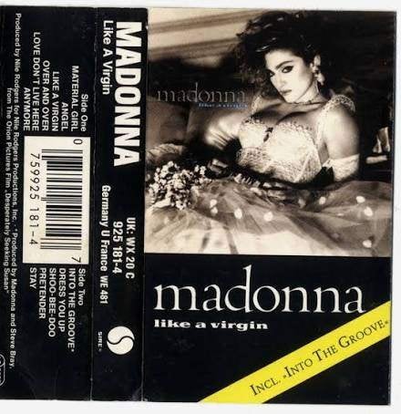 MADONNA - LIKE A VIRGIN CASSETTE ALBUM, 1 bandje, Ophalen of Verzenden, Origineel, Pop