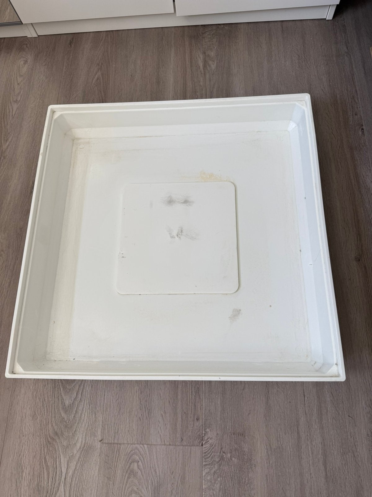 Opvangbak voor onder wasmachine, Ophalen, Gebruikt