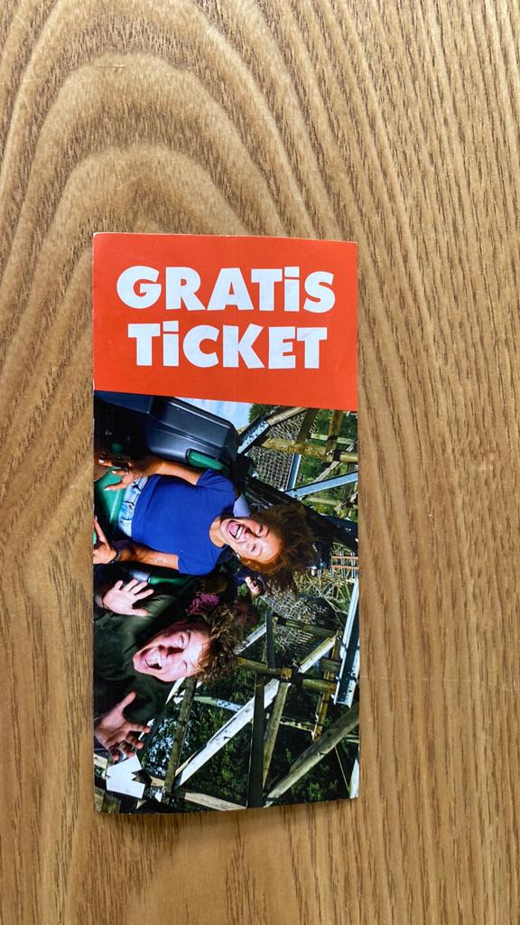 Walibi kaartjes- 2 personen- tot 31 mei geldig-vanaf €30, Twee personen, Ticket of Toegangskaart