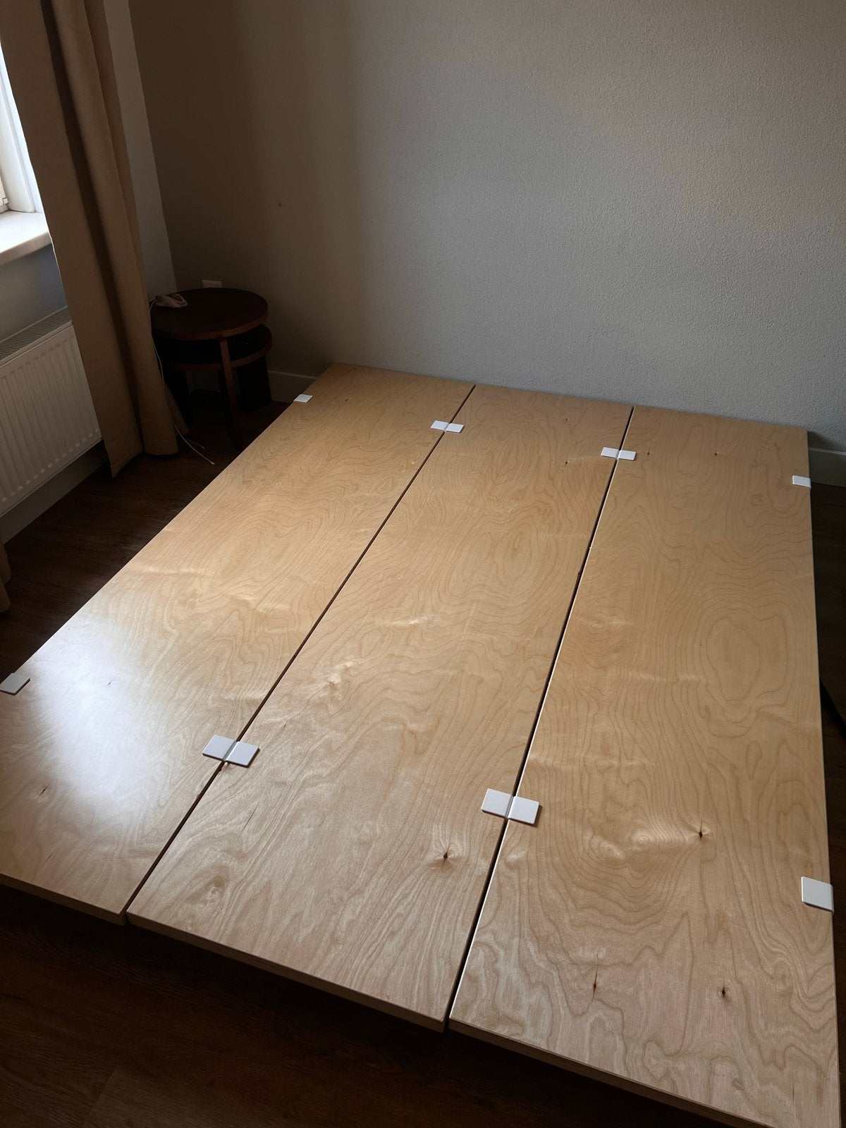 Floyd Queen size bedframe - Goede staat, Huis en Inrichting, Ophalen, Overige kleuren, Tweepersoons, Zo goed als nieuw
