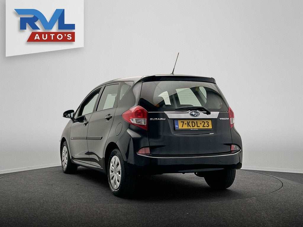 Subaru Trezia 1.3 Comfort | Origineel NL | Airco | Elek. Ram, Auto's, Voorwielaandrijving, Euro 5, Zwart, Zwart