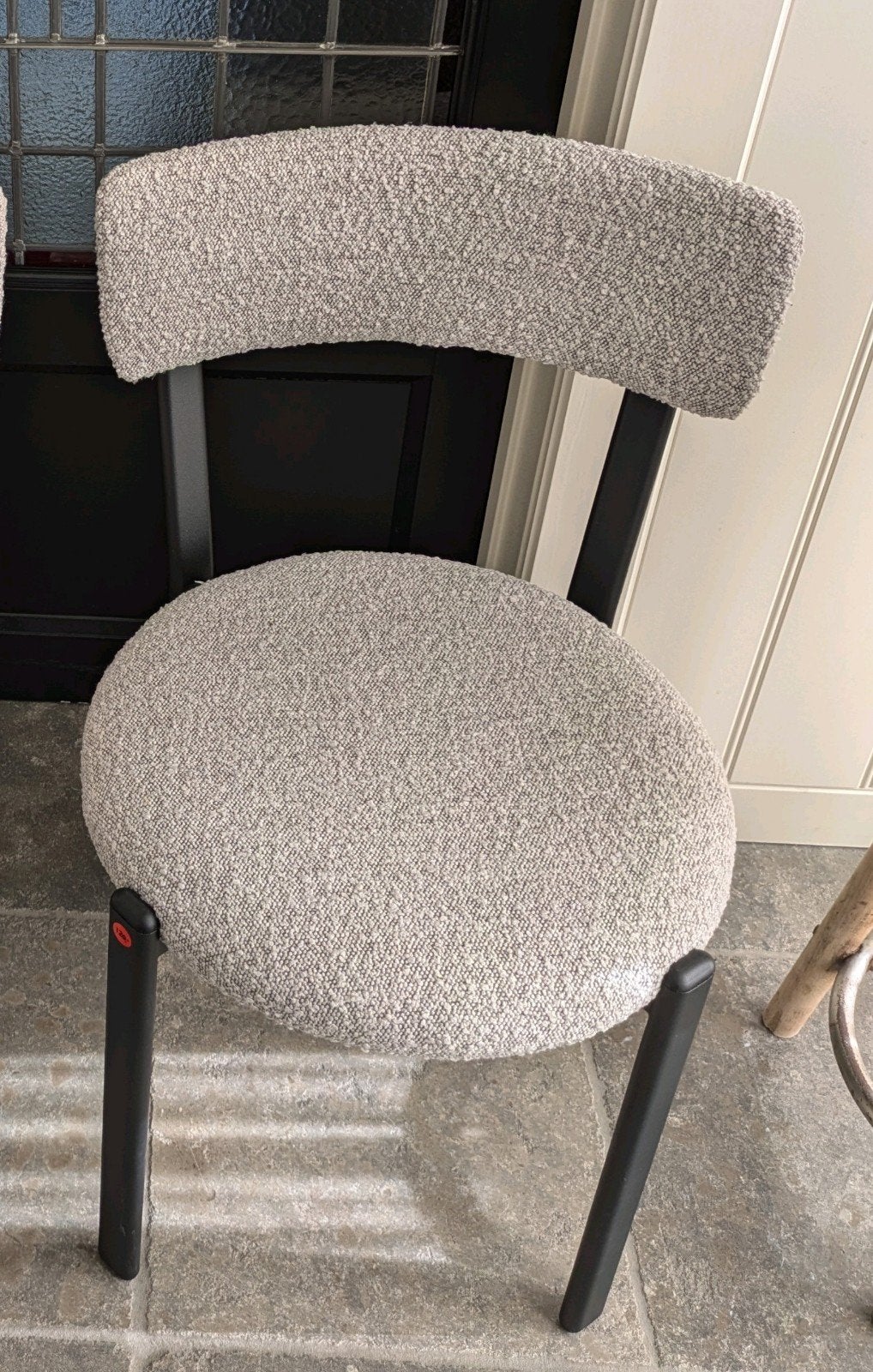 Boucle stoel NIEUW 1 x, Ophalen, Nieuw, Stof, Eén