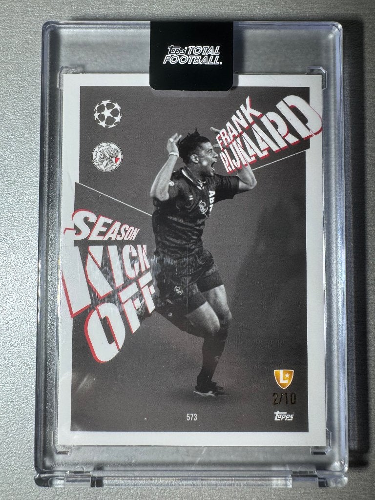 Frank Rijkaard Topps Season Kick off /10, Verzenden, Zo goed als nieuw, Plaatje