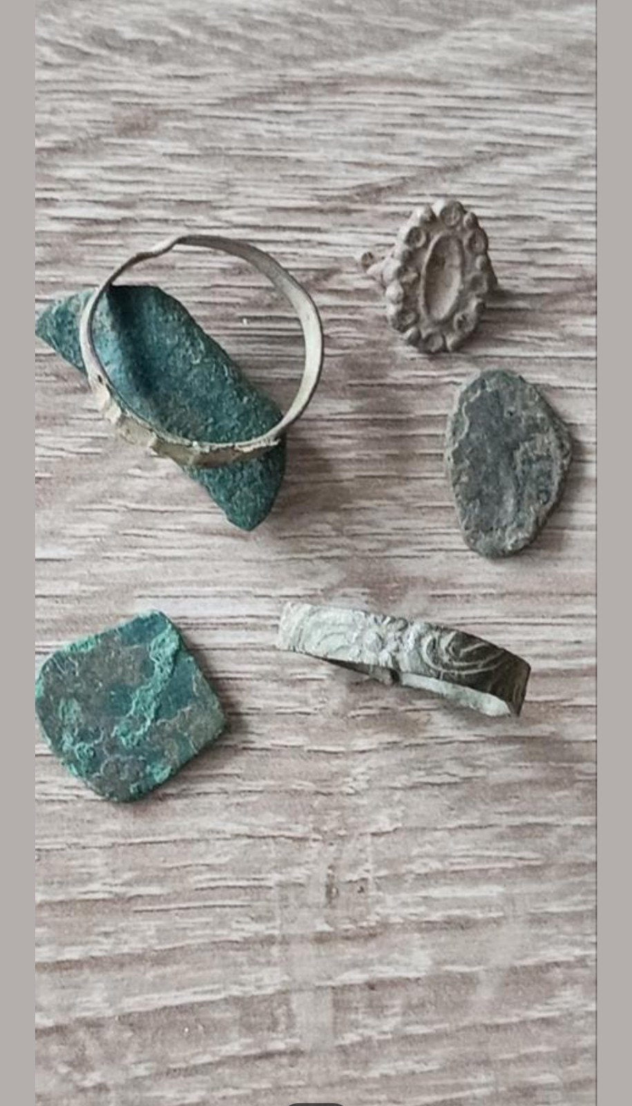 Oude ringen , munten, Sieraden, Tassen en Uiterlijk, Ringen, Gebruikt, IJzer of Staal, Ophalen of Verzenden, Dame of Heer