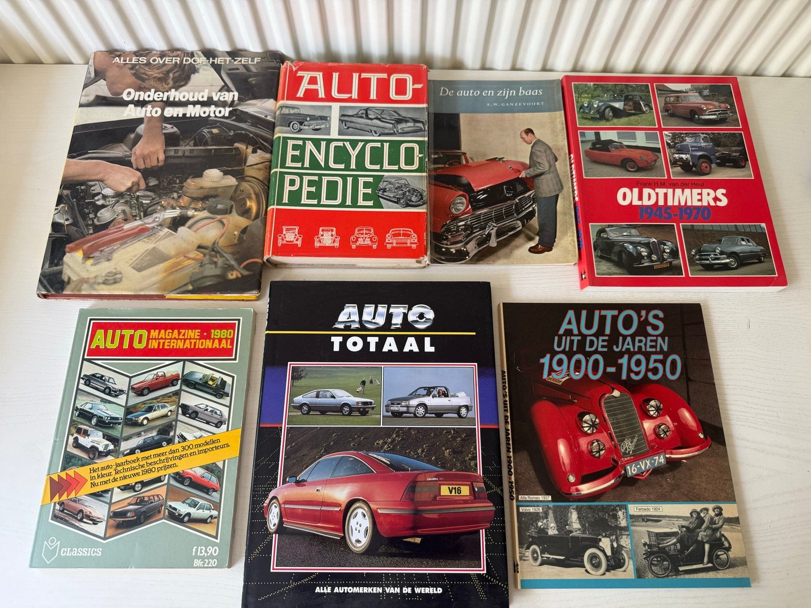 Collectie Autoboeken: Oldtimers, Onderhoud en Encyclopedie, Boeken, Ophalen of Verzenden, Zo goed als nieuw, Algemeen