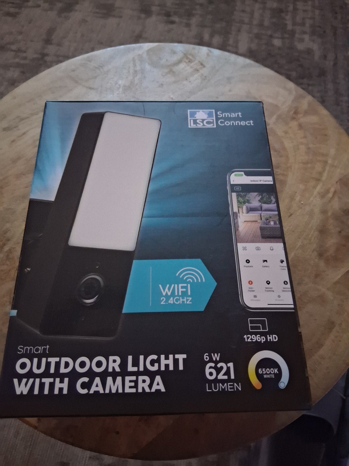 LSC Smart Connect Buitenlamp met Camera - Nieuw, Beweging, Overige typen, Nieuw, Ophalen of Verzenden