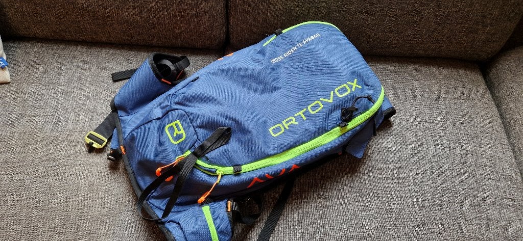 Ortovox Cross Rider 18 Avabag Kit (als nieuw), Sport en Fitness, Overige merken, 160 tot 180 cm, Overige typen, Ophalen of Verzenden