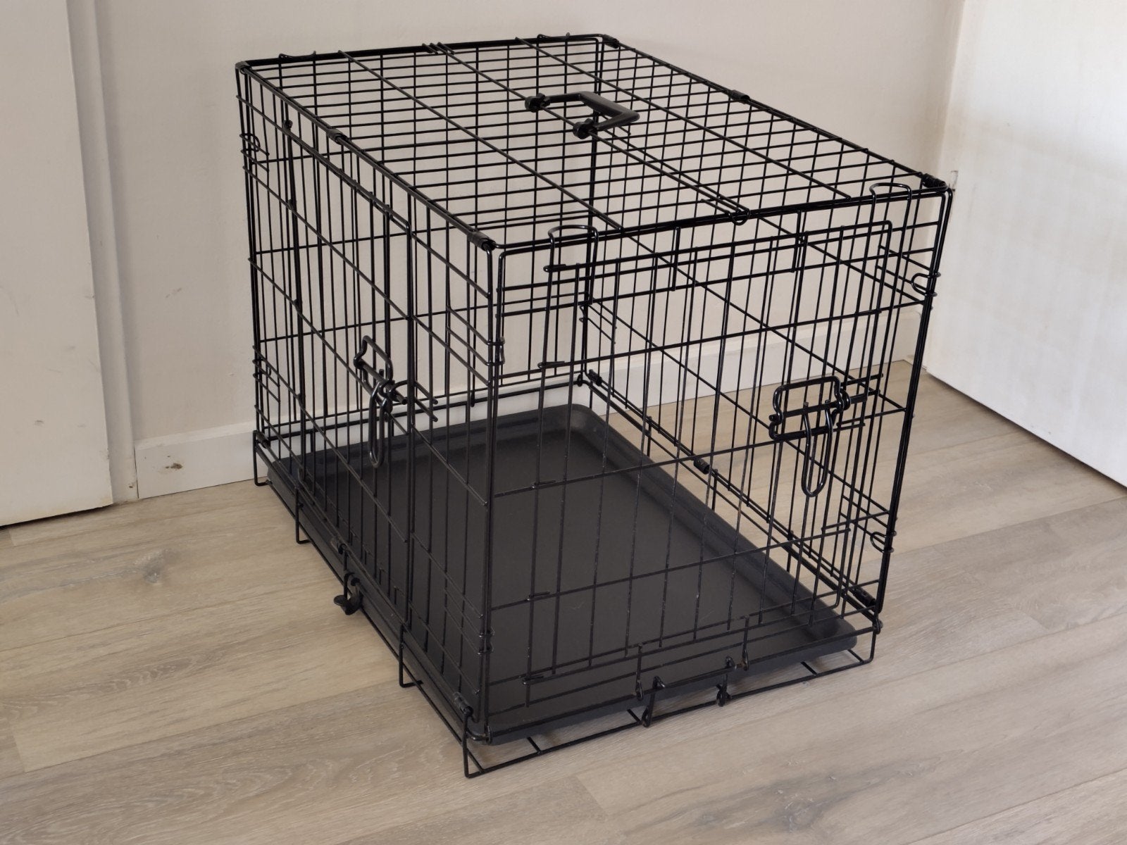 Hondenbench voor kleine honden (maat S: 61 x 43 x 48 cm), Dieren en Toebehoren, Hondenhokken, Ophalen, Minder dan 65 cm, Zo goed als nieuw