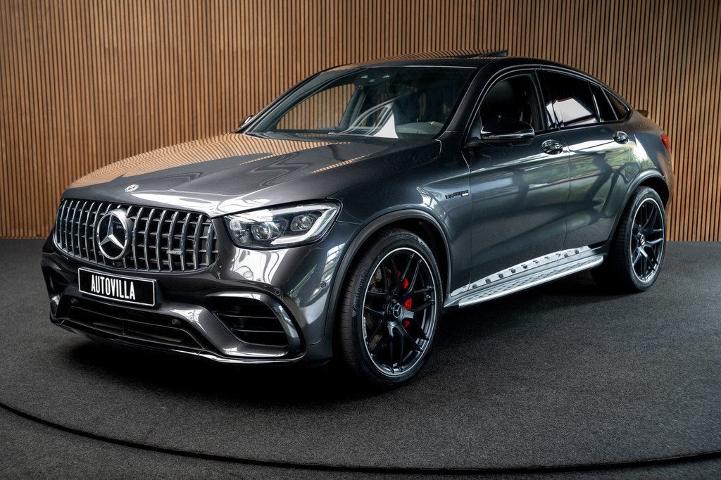 Mercedes-Benz GLC Coupé AMG 63 S 4M+ HUD 360 Burmester 21, Automaat, Gebruikt, 510 pk, Zwart