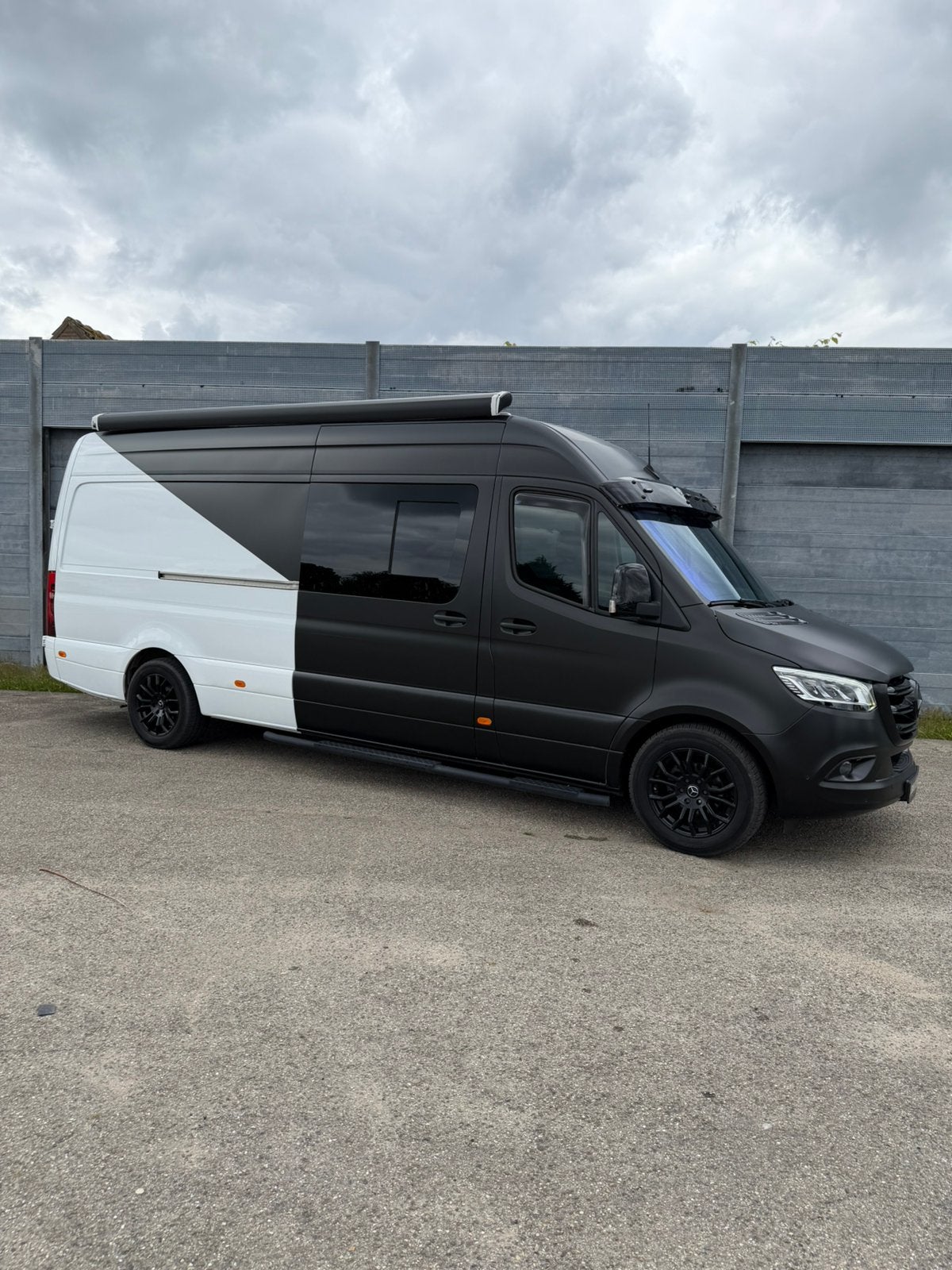 Mercedes sprinter l3 h2 319 V6 Motorsport camper, Automaat, 190 pk, Wit, Mercedes-Benz