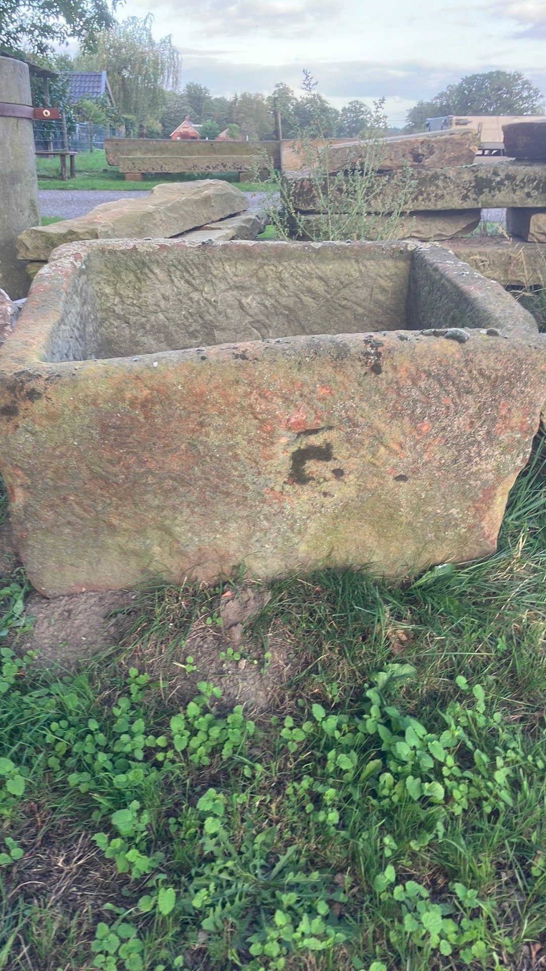 Mooie Bentheimer bak/trog, Ophalen of Verzenden