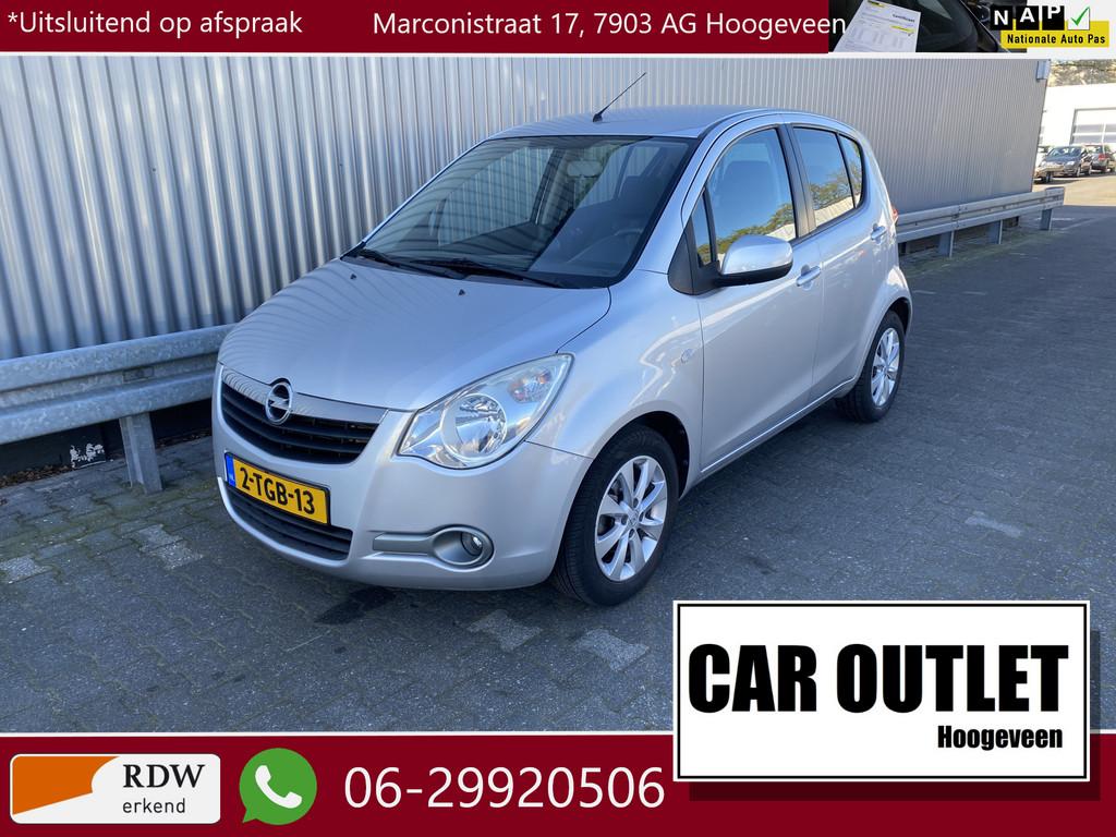 Opel Agila 1.0 Berlin 64Dkm.NAP, 1e Eignr, A/C, LM, z.g.a.n., Auto's, Opel, Bedrijf, Te koop, Agila, ABS, Airbags, Airconditioning
