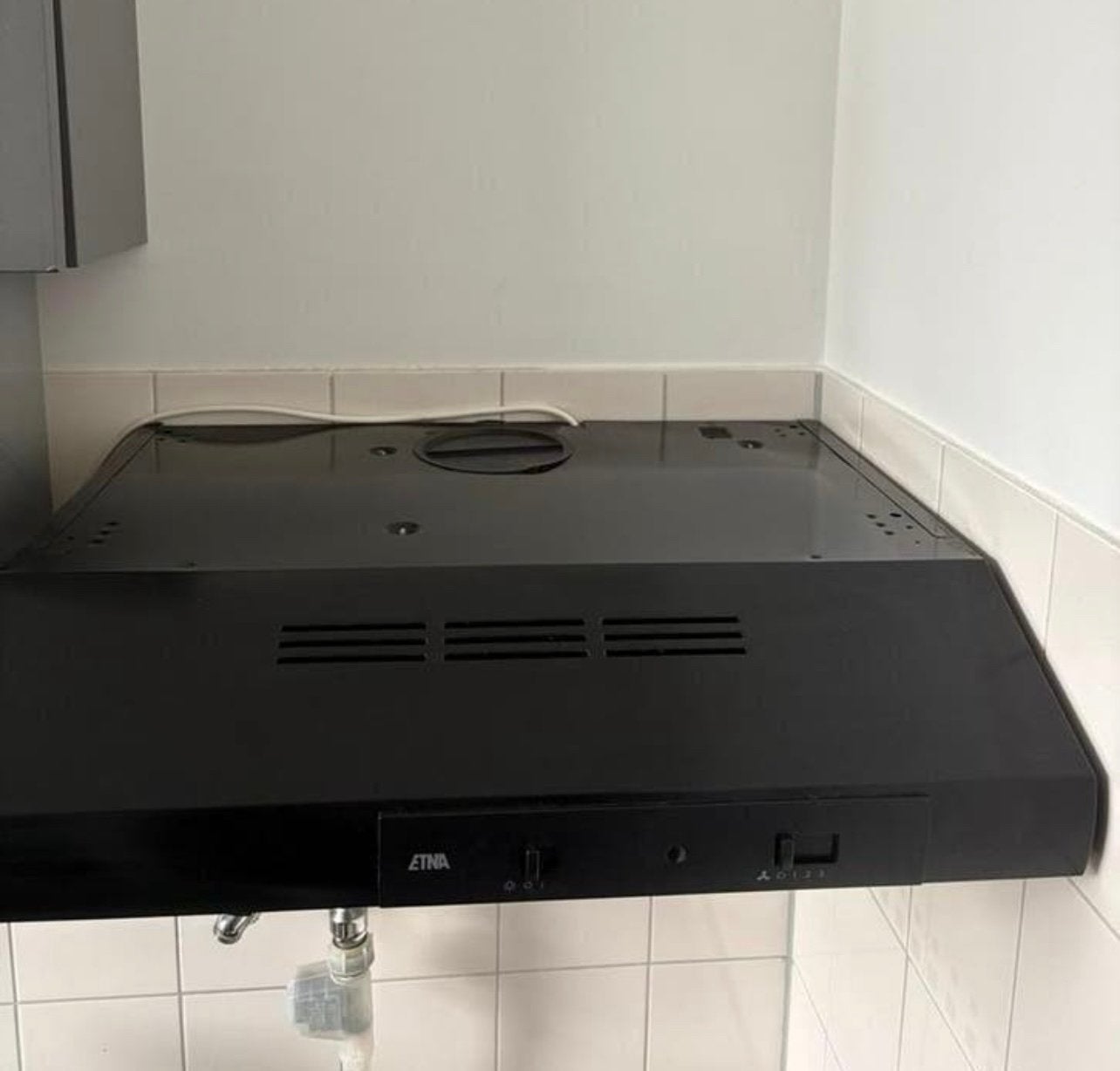 Etna recirculatie afzuigkap 60cm inclusief koolstoffilter, Ophalen of Verzenden, Zo goed als nieuw, Recirculatie