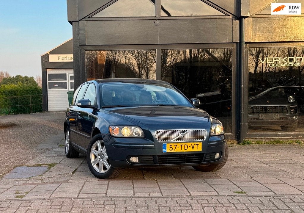 Volvo V50 1.8 Edition I, Voorwielaandrijving, 125 pk, 4 cilinders, Blauw