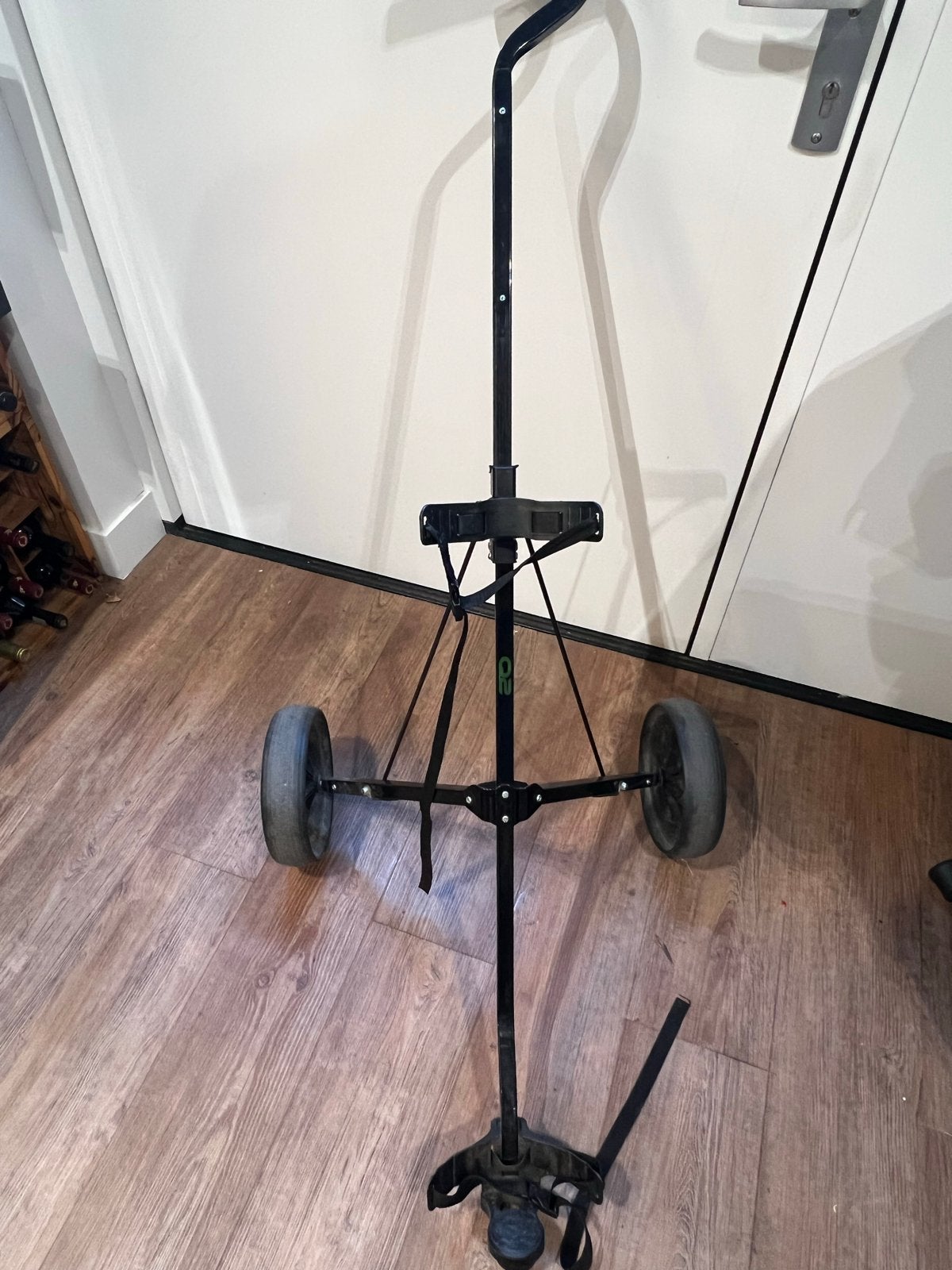 Gebruikte golfkar - Handige 2-wiel trolley, Sport en Fitness, Golf, Ophalen, Gebruikt, Golfkar, Overige merken