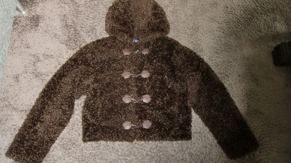 Winterjas  Zara  maat 36, Kleding | Dames, Jassen | Winter, Bruin, Zara, Ophalen of Verzenden, Zo goed als nieuw