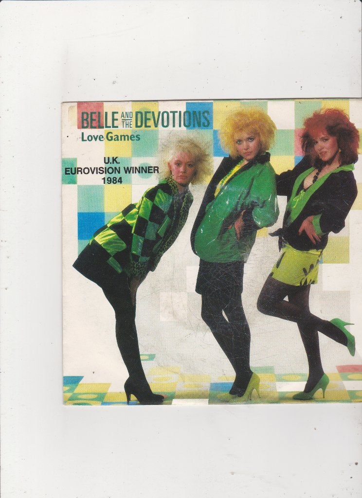 7" Single Belle & The Devotions - Love Games, Cd's en Dvd's, Vinyl Singles, Ophalen of Verzenden, Gebruikt, 7 inch, Dance