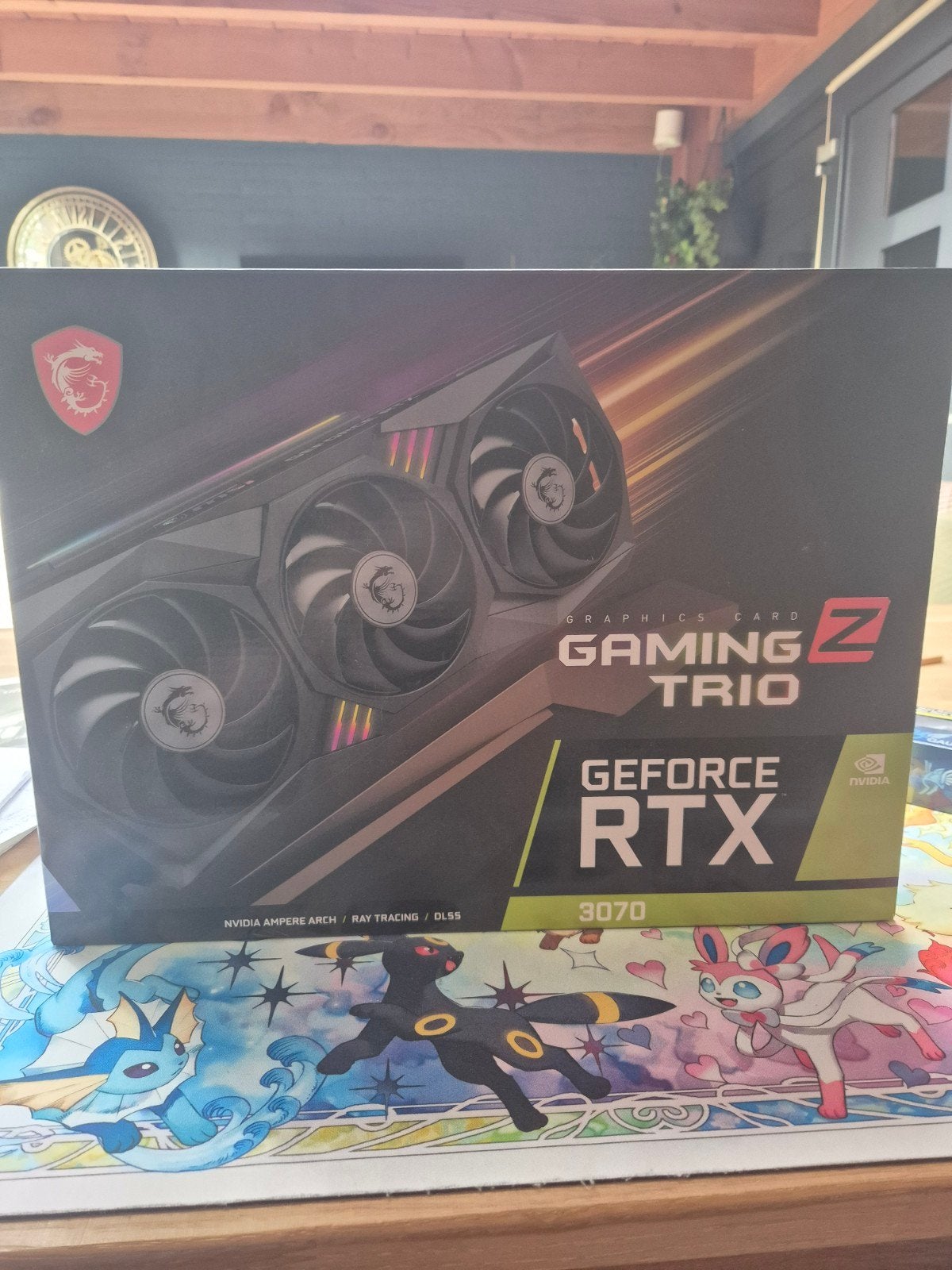 MSI GeForce RTX 3070 Gaming Z Trio LHR videokaart, GDDR6, PCI-Express 4, Ophalen of Verzenden, Zo goed als nieuw