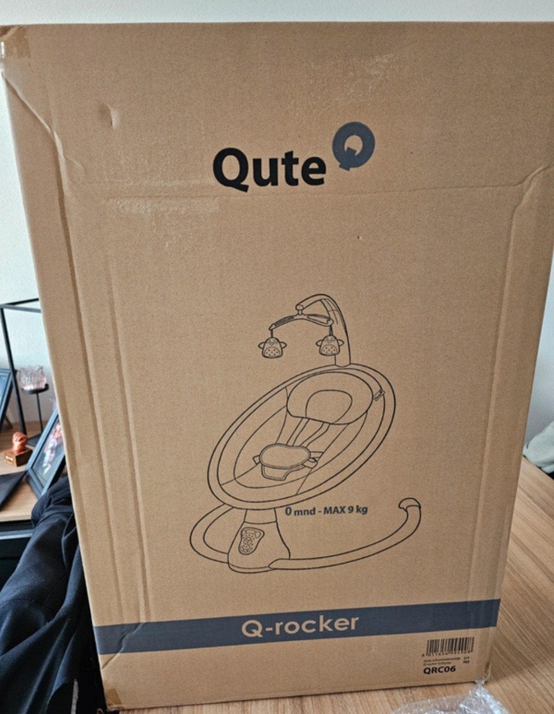 Qute Q-rocker schommelstoel baby, Ophalen of Verzenden, Nieuw