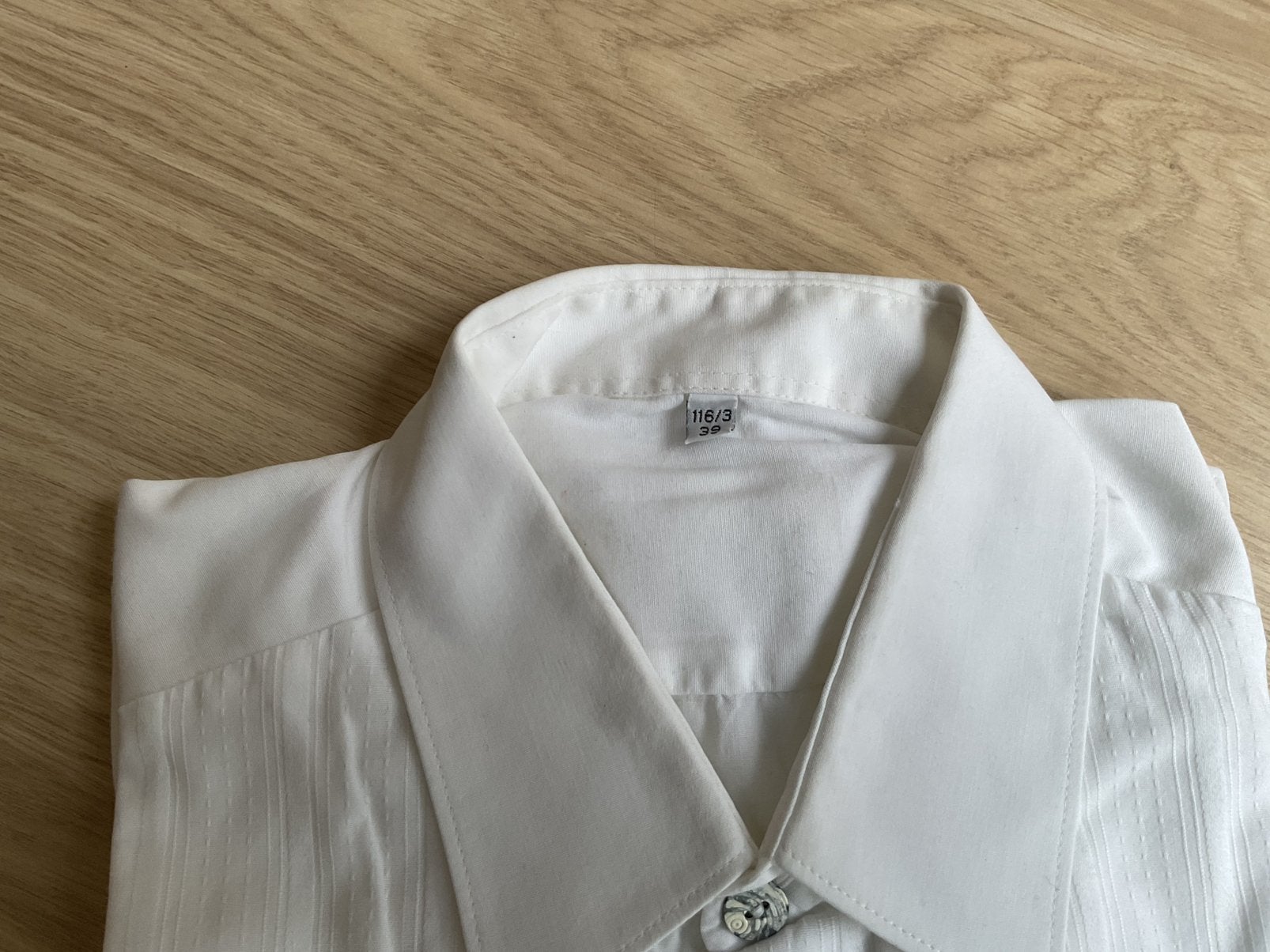 Smoking overhemd maat 39, Kleding | Heren, Ophalen of Verzenden, Zo goed als nieuw, Wit, Halswijdte 39/40 (M)