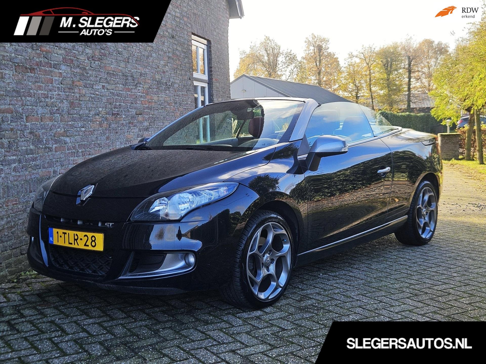 Renault Mégane Coupé-Cabriolet 2.0 TCE GT*Leder*Nette auto, Auto's, Voorwielaandrijving, Gebruikt, 750 kg, 4 cilinders