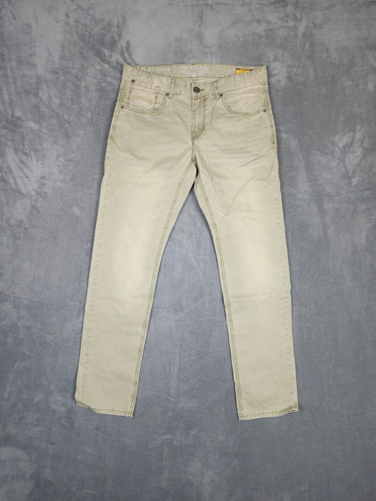 Pme Legend Broek Nightflight W33 L32 Slim Fit Groen Pall Mal, Kleding | Heren, Broeken en Pantalons, ., ., Pme Legend, Gedragen