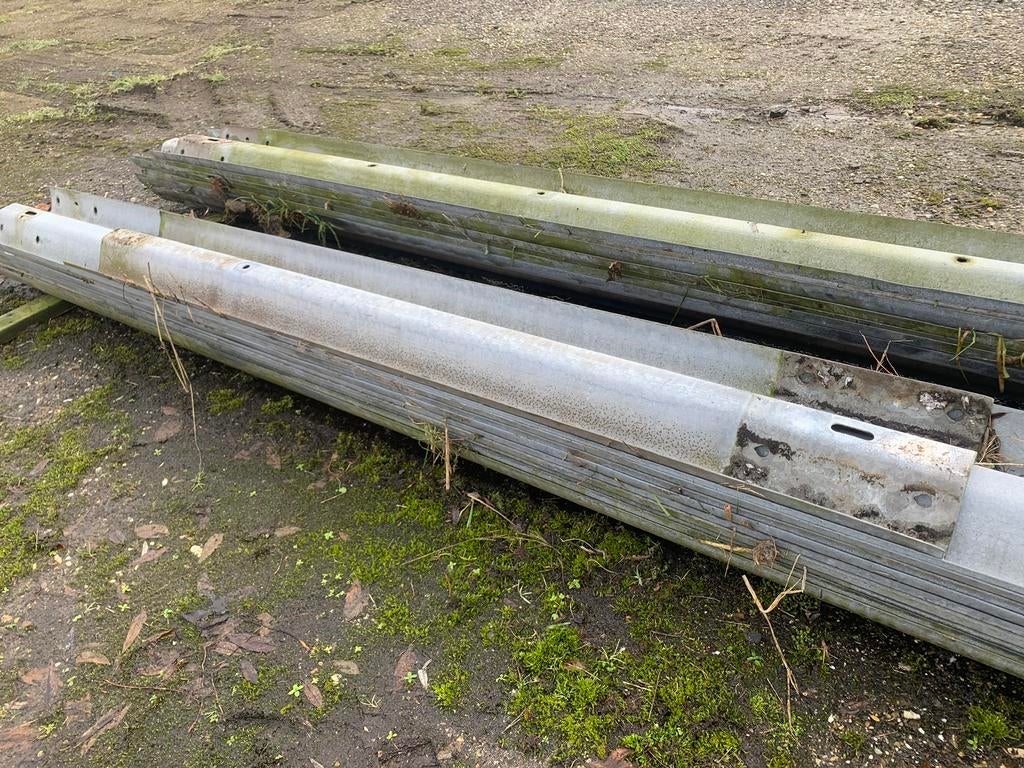 Ca 79 m1 vangrail (15x 4,30 +), Ophalen, Gebruikt, IJzer