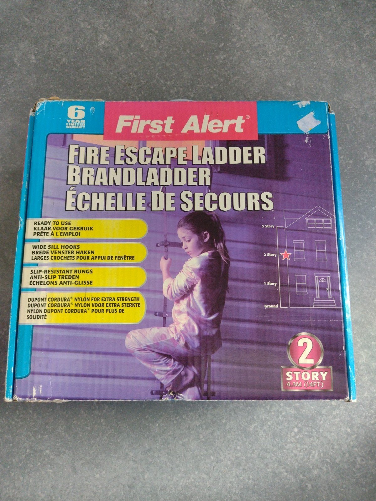 Vlucht ladder/brandladder, Doe-het-zelf en Verbouw, Ophalen, Nieuw, 4 meter of meer