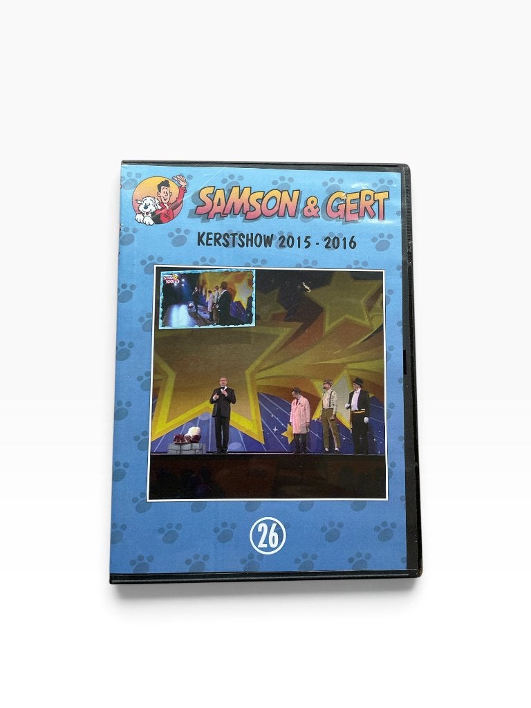 Samson en Gert — Kerstshow 2015-2016 (De 25ste Kerstshow), Show, Alle leeftijden, Ophalen of Verzenden, Zo goed als nieuw