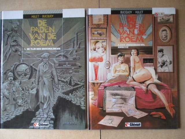 w0251 de paden van de roem 1 t/m 4 hc, Meerdere stripboeken, Ophalen, Gelezen