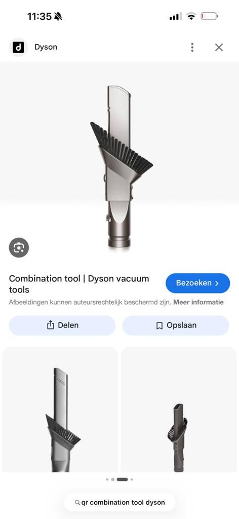 Dyson Combination Tool - Nieuw in doos, Inclusief accessoires, Overige typen, Nieuw, Ophalen of Verzenden