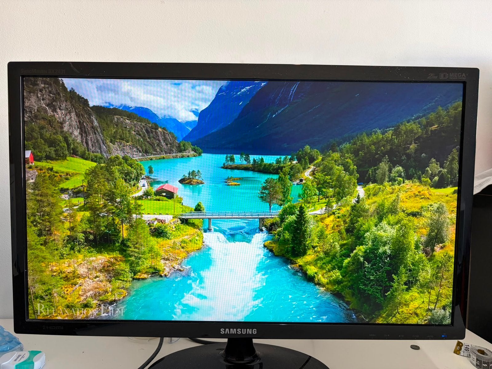 Samsung 24” Full HD Monitor - SyncMaster BX2431, Ophalen, Full HD, 60 Hz of minder, Gebruikt